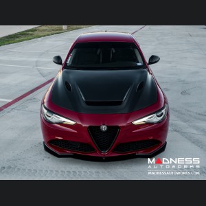 Alfa Romeo Giulia Front Spoiler - Carbon Fiber - Estremo - V1